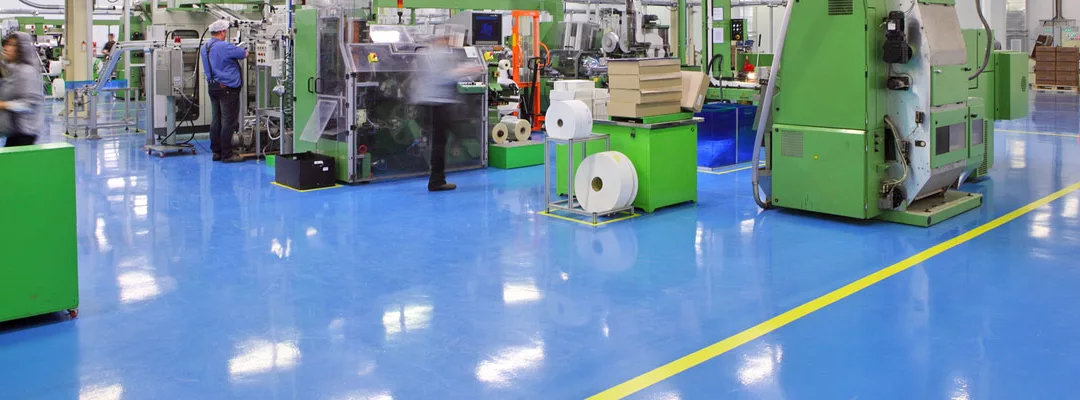 Why manufacturing industry require epoxy flooring?